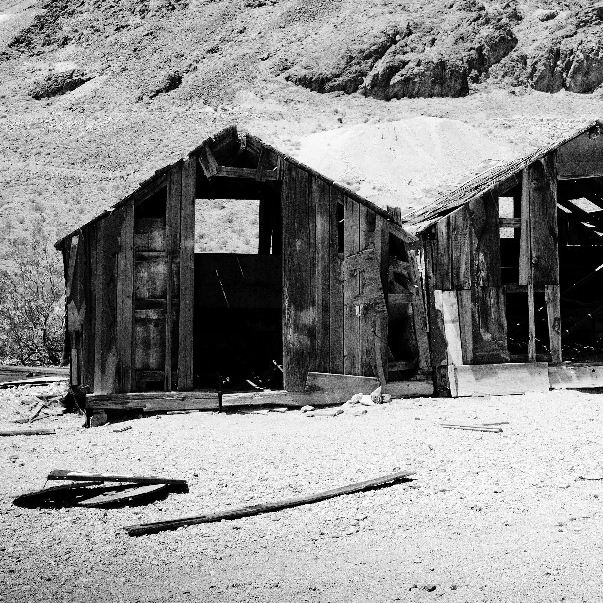 Abandonada, Casa, Desierto, Arizona, EEUU, blanco y negro, paisaje, fotografía en venta 7