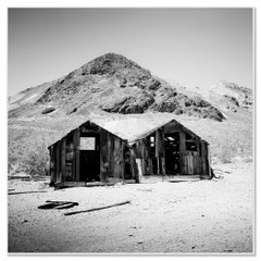 Abandoned, House, Desert, Arizona, USA, black and white, landscape, photography