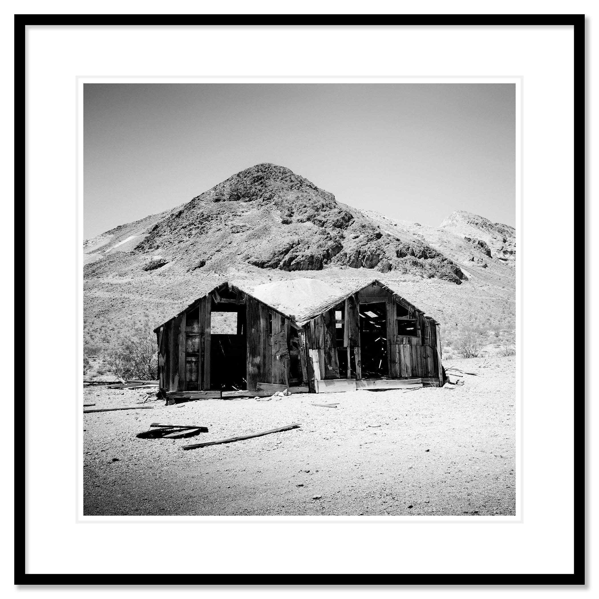 Abandonada, Casa, Desierto, Arizona, EEUU, blanco y negro, paisaje, fotografía en venta 1