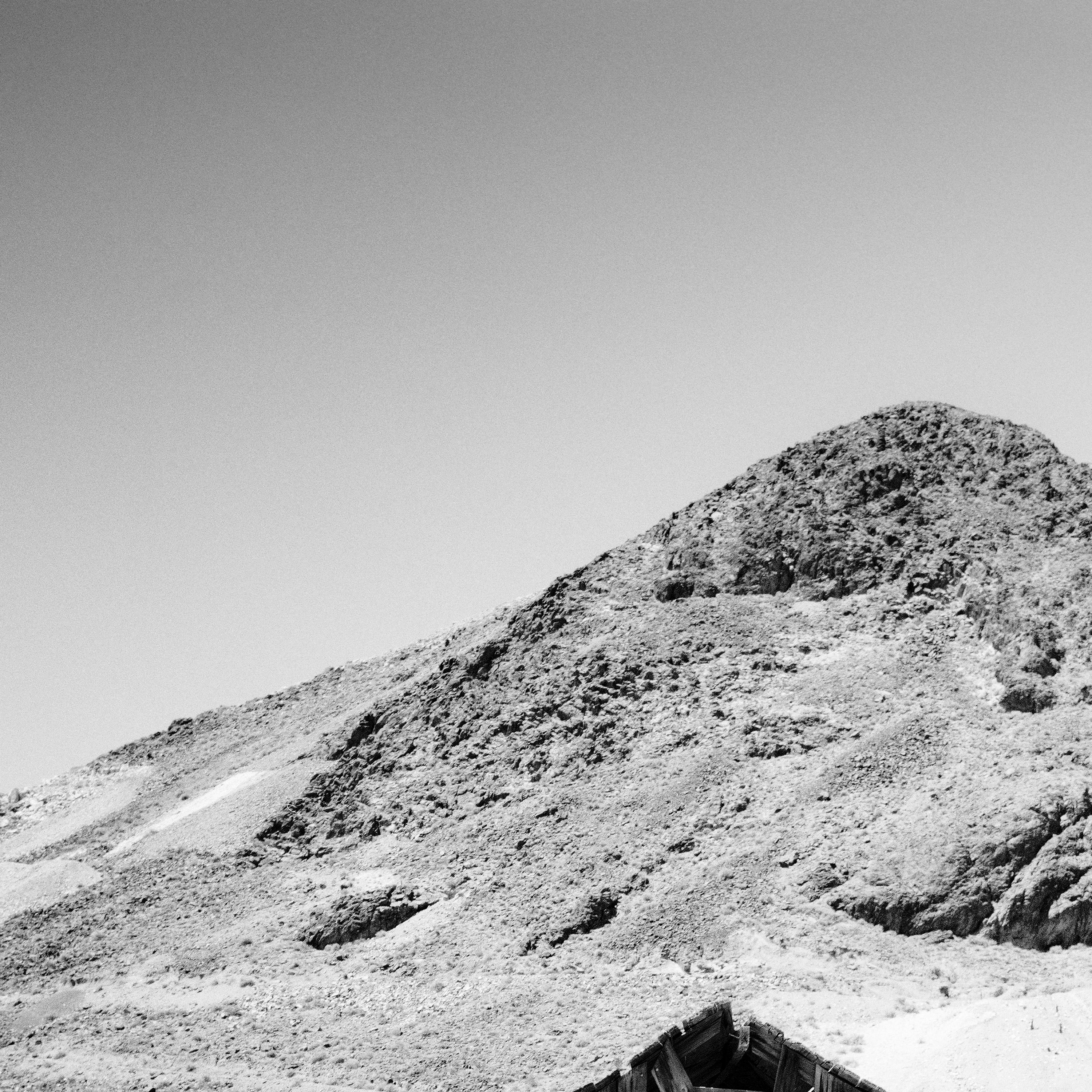 Abandonné, Maison, Désert, Arizona, USA, noir et blanc, paysage, photographie en vente 3