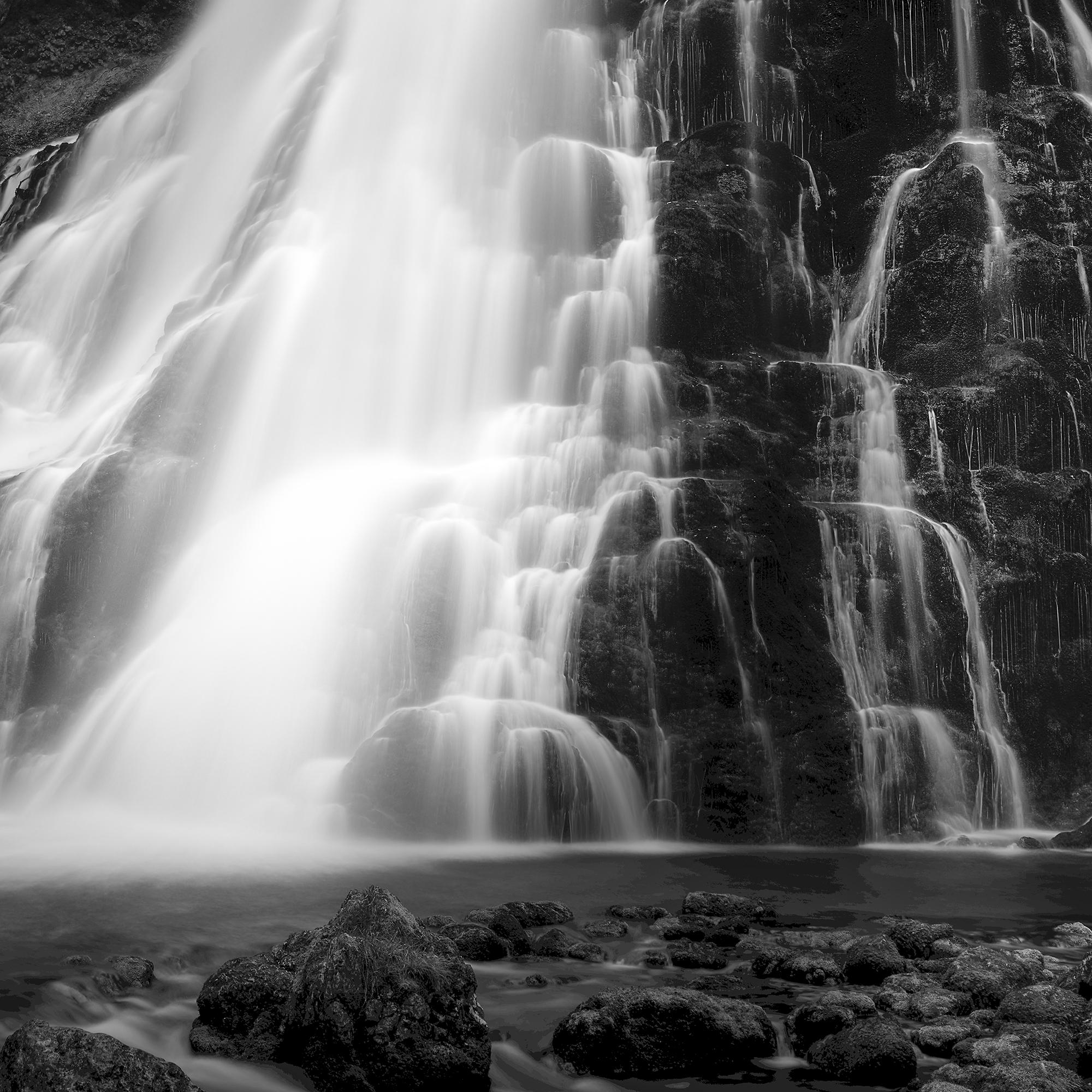 Cascadas de Golling, cascada, Austria, fotografía en blanco y negro, paisaje artístico en venta 7