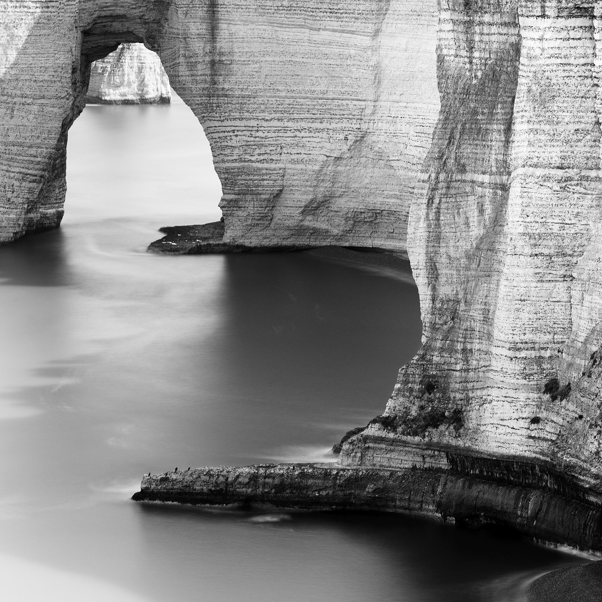 Alabasterküste, Etretat, Frankreich, Langzeitbelichtung, Landschaftsfotografie der bildenden Kunst im Angebot 5