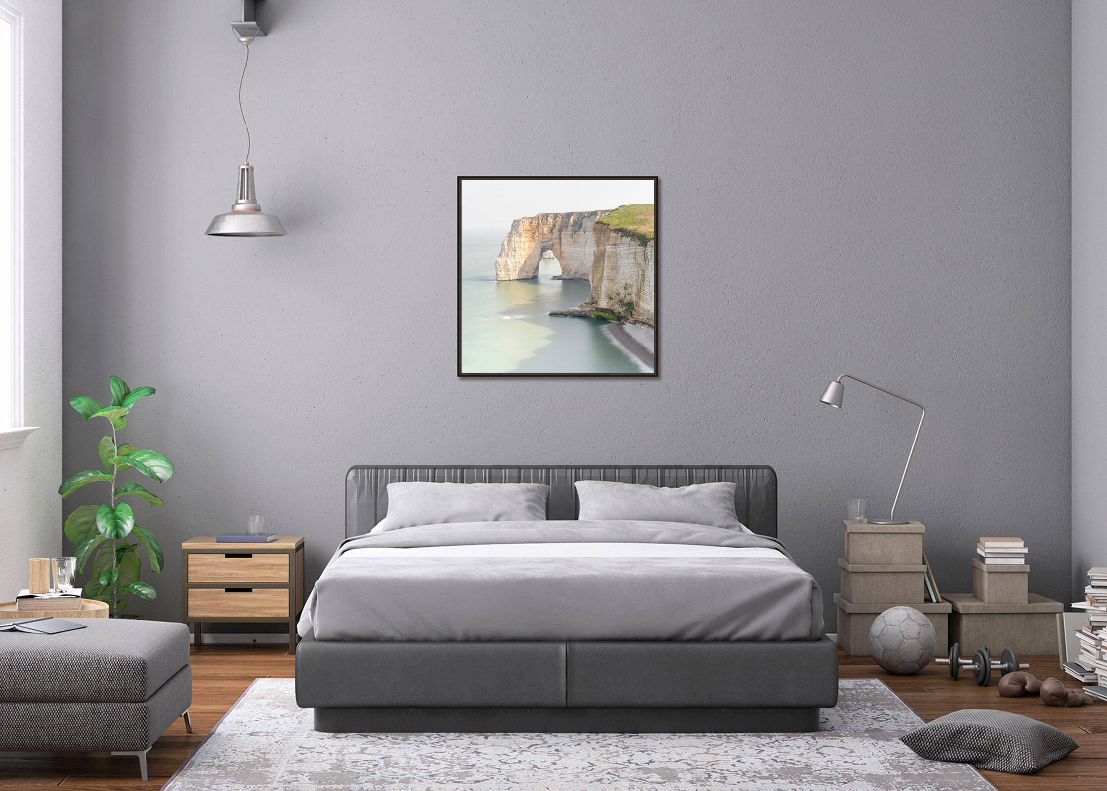Alabasterküste, weiße Cliffs, Farbfotografie, limitierte Auflage, Landschaft im Angebot 1