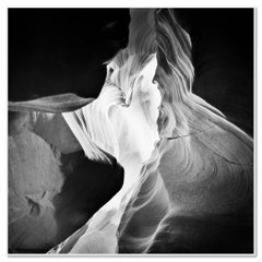 Antelope Canyon, Arizona, USA, black and white photography, medium landscape