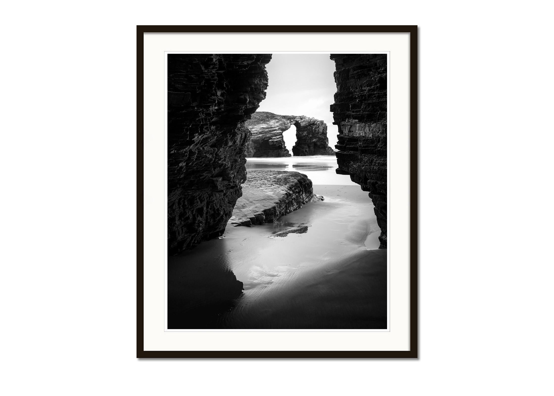 Black and white fine art long exposure waterscape - landscape photography. Archival pigment ink print as part of a limited edition of 8. All Gerald Berghammer prints are made to order in limited editions on Hahnemuehle Photo Rag Baryta. Each print