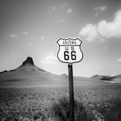 ARIZONA US 66, EE.UU., fotografía en blanco y negro paisaje impresión artística