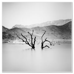 Artificial Lake, Arizona, USA, monochrome limited edition photography