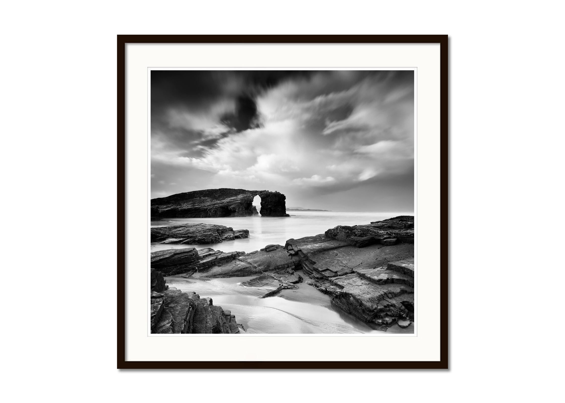 Black and white fine art long exposure waterscape - landscape photography. Archival pigment ink print as part of a limited edition of 7. All Gerald Berghammer prints are made to order in limited editions on Hahnemuehle Photo Rag Baryta. Each print