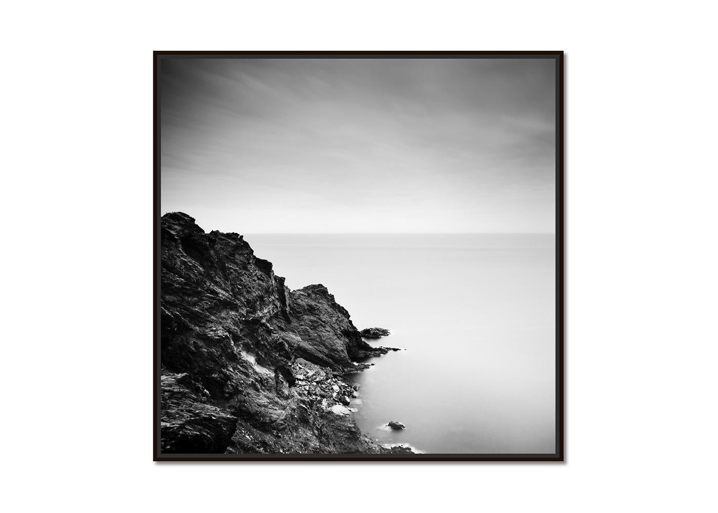 Atlantic Coast, monchrome photograph, minimalist landscape, limited edition - Photograph by Gerald Berghammer