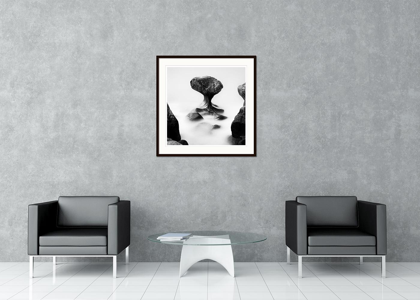 Black and white fine art long exposure waterscape - landscape photography. Archival pigment ink print as part of a limited edition of 7. All Gerald Berghammer prints are made to order in limited editions on Hahnemuehle Photo Rag Baryta. Each print