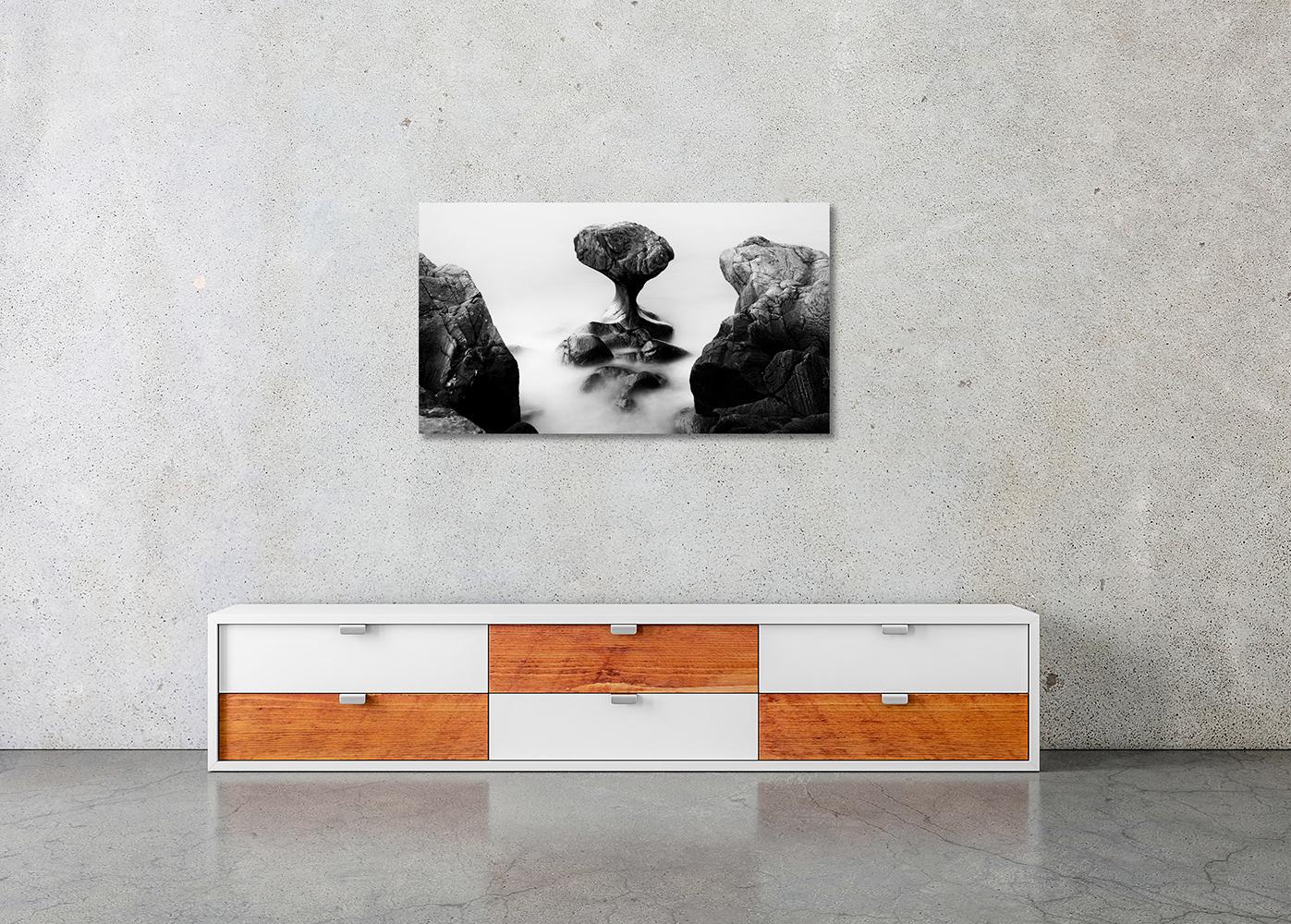 Attracted by the Sea, Rock Formation, minimalist landscape photography, limited For Sale 1