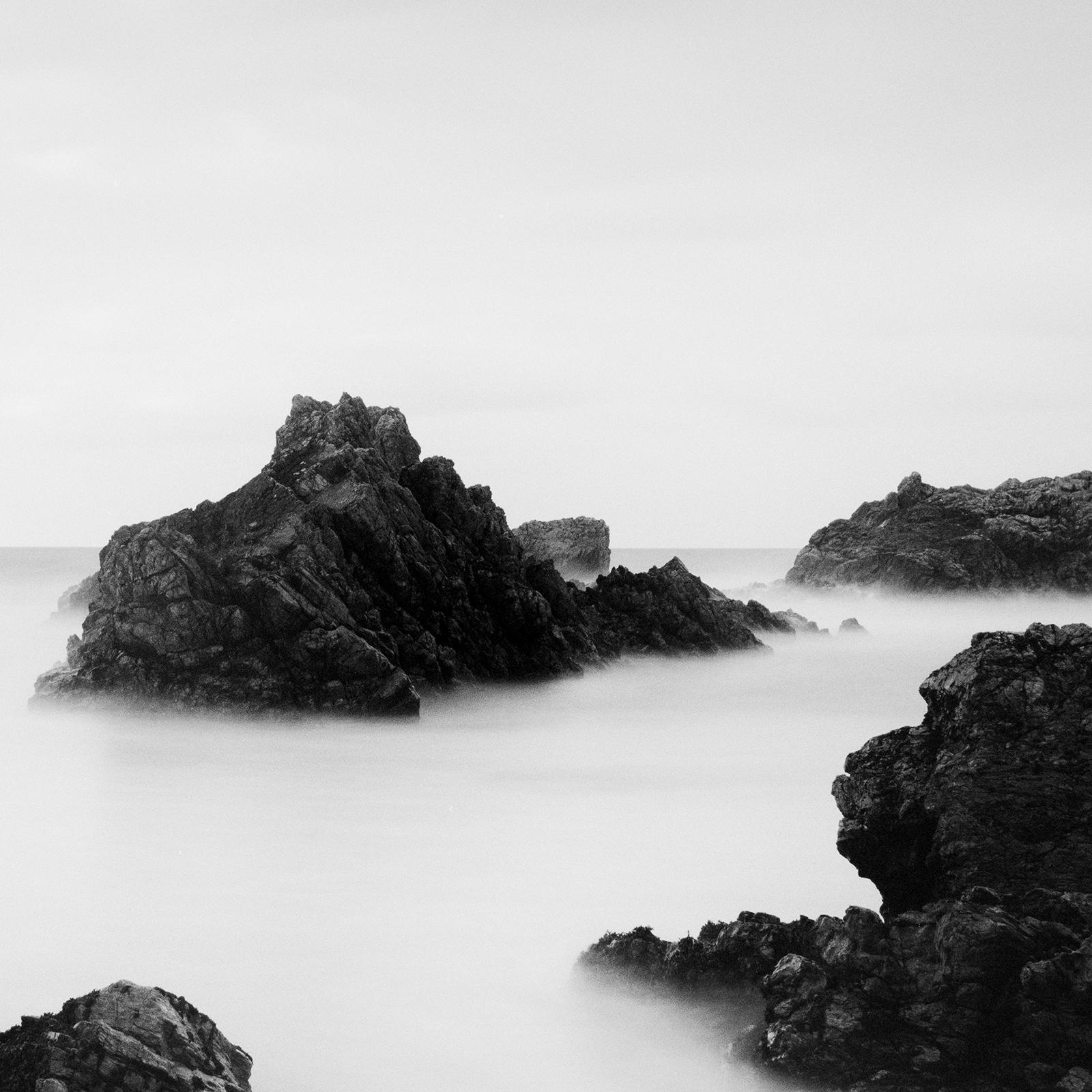 Award Winning Beach, coastline, Scotland, black and white landscape photography For Sale 1
