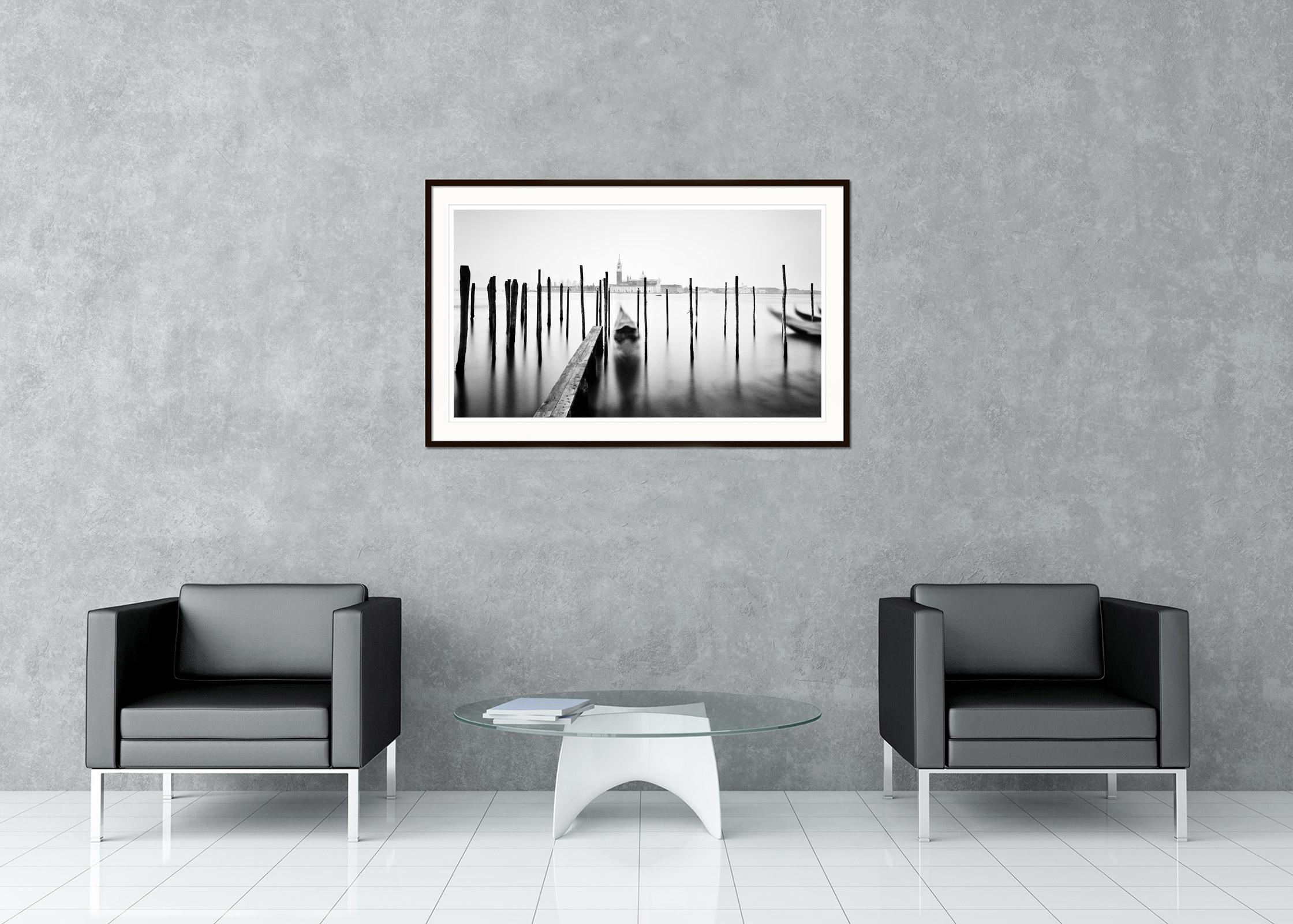 Black and white fine art long exposure waterscape - landscape photography. Archival pigment ink print as part of a limited edition of 15. All Gerald Berghammer prints are made to order in limited editions on Hahnemuehle Photo Rag Baryta. Each print
