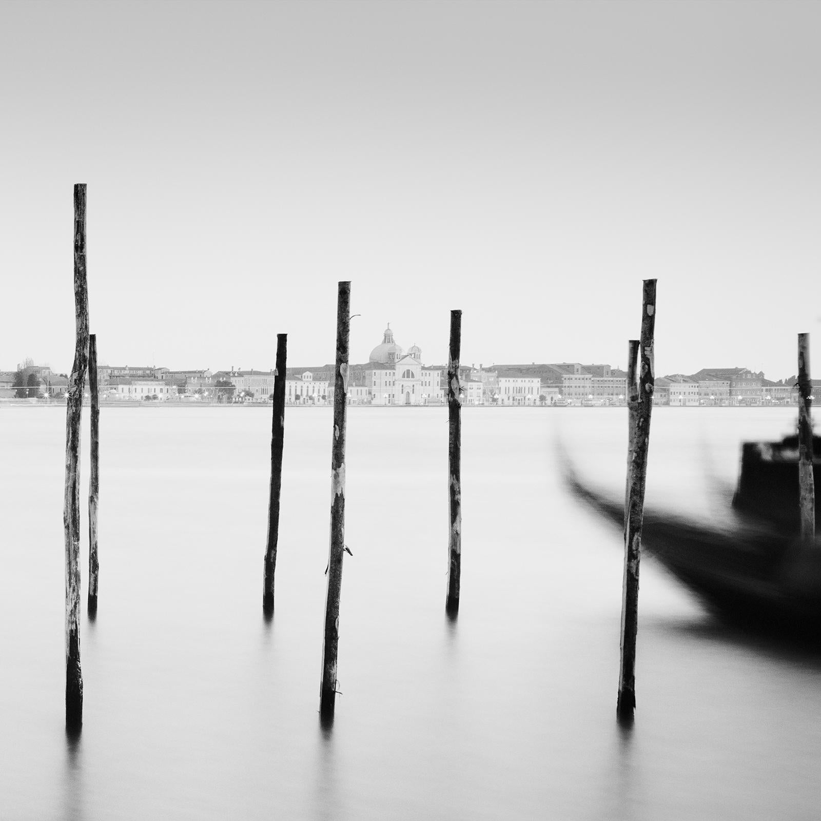 Basilique de San Giorgio Maggiore, Panorama, Venise, photographie noir et blanc en vente 5