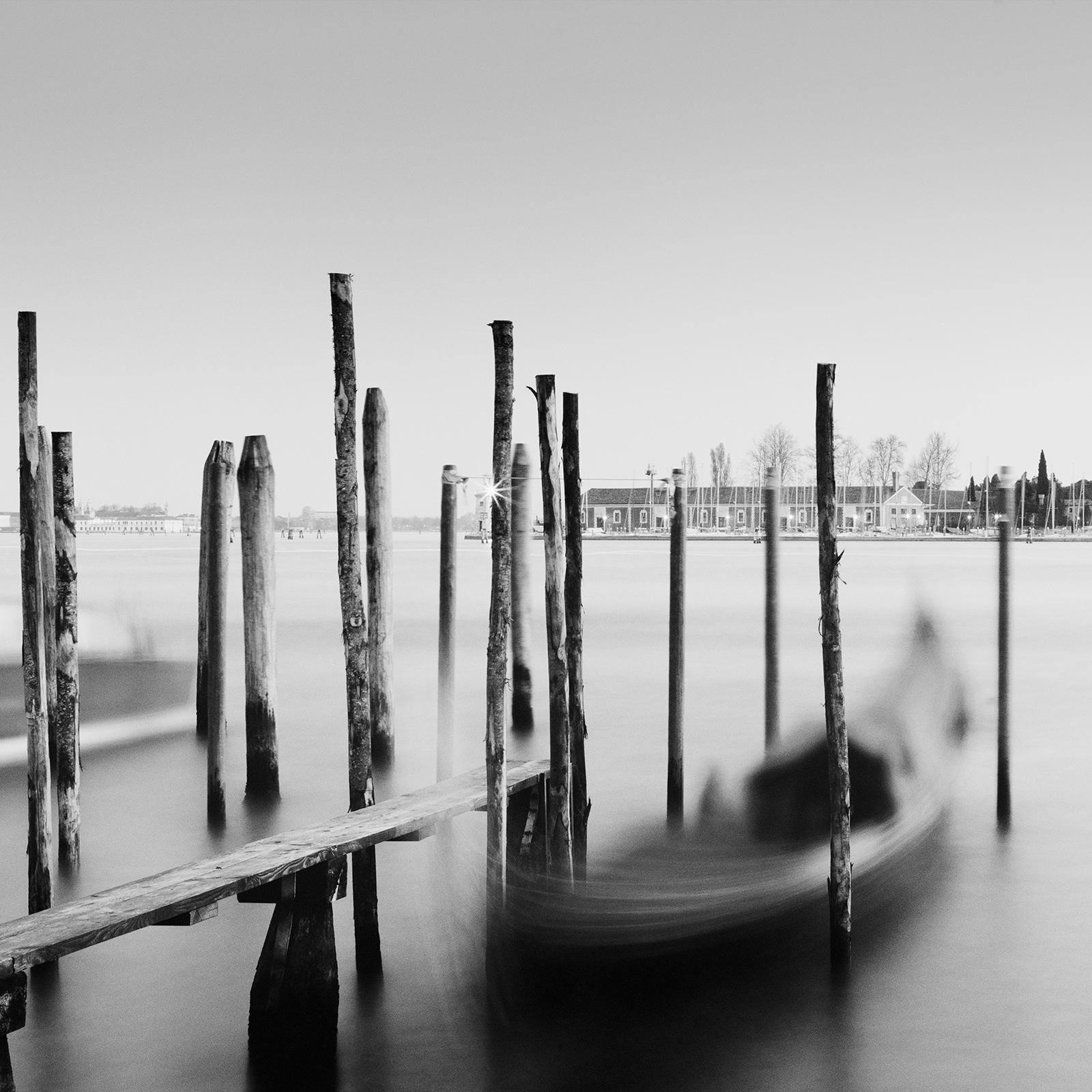 Basilique de San Giorgio Maggiore, Panorama, Venise, photographie noir et blanc en vente 4