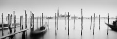 Basilica di San Giorgio Maggiore, Panorama, Venedig, Schwarz-Weiß-Fotografie