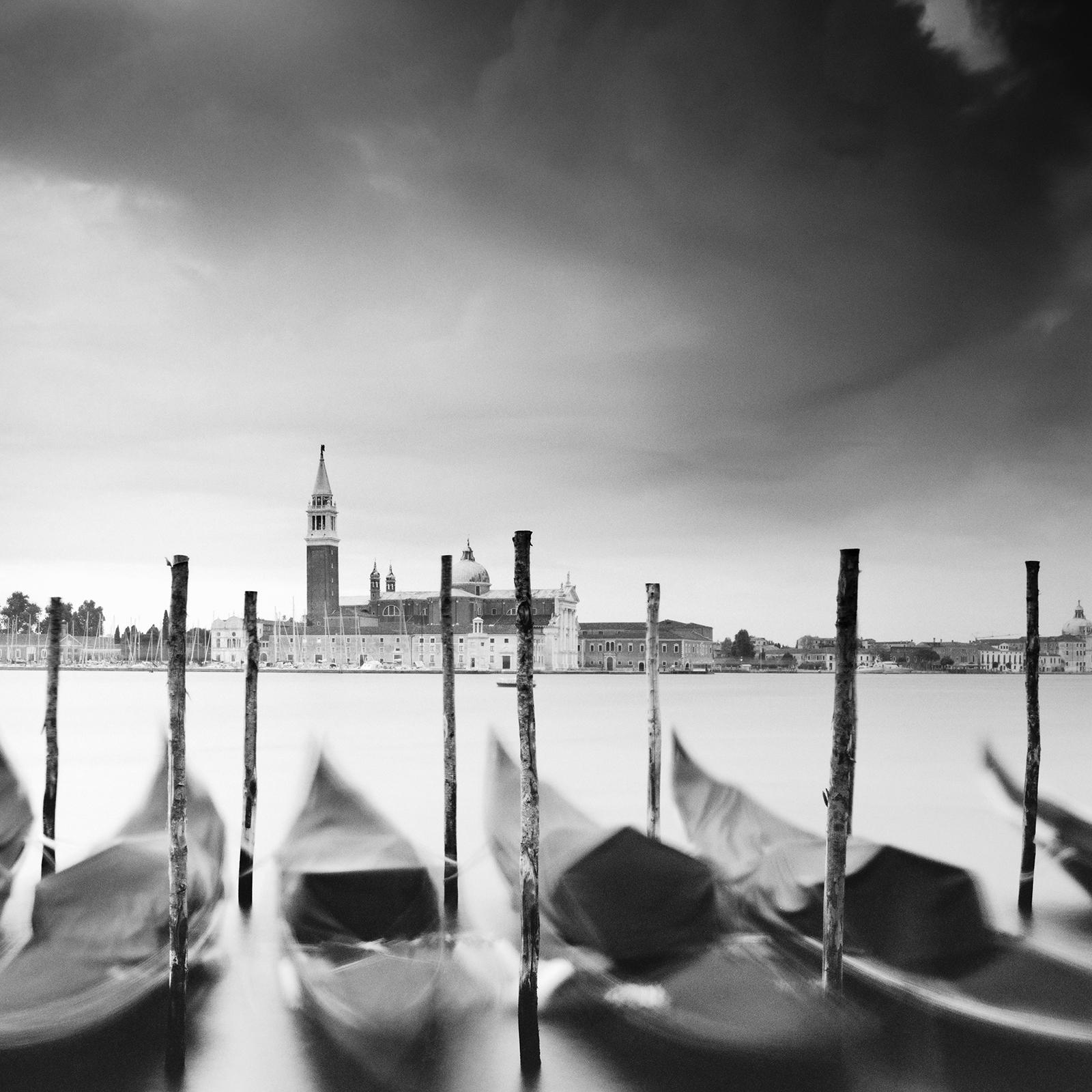   Basilica di San Giorgio Maggiore, Venice, black and white fine art photography For Sale 2