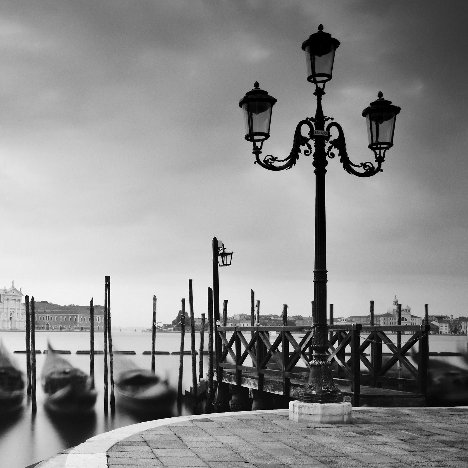   Basilica di San Giorgio Maggiore, black and white photography, art cityscape For Sale 1