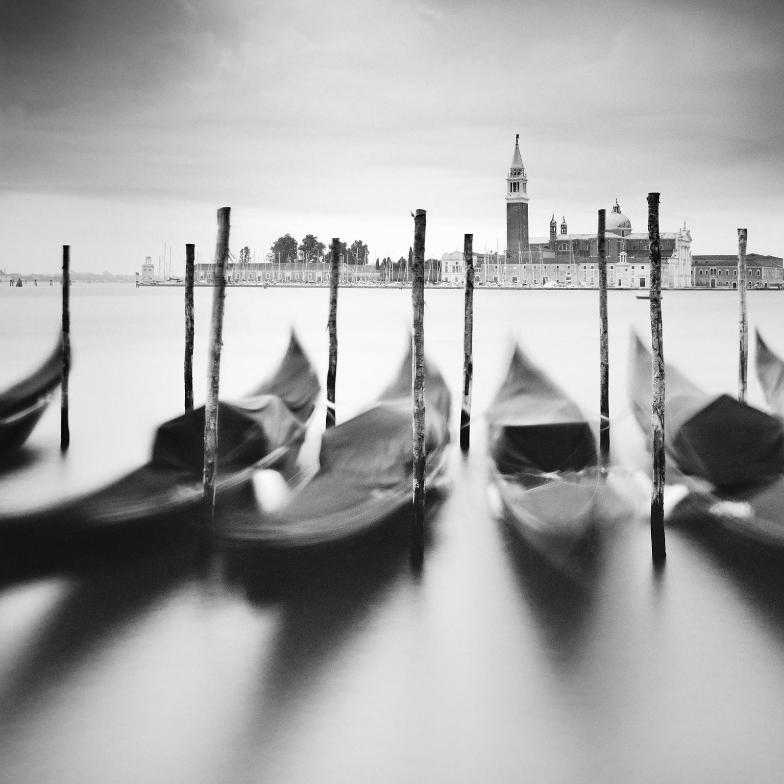   Basilica di San Giorgio Maggiore, Venice, black and white fine art photography For Sale 1