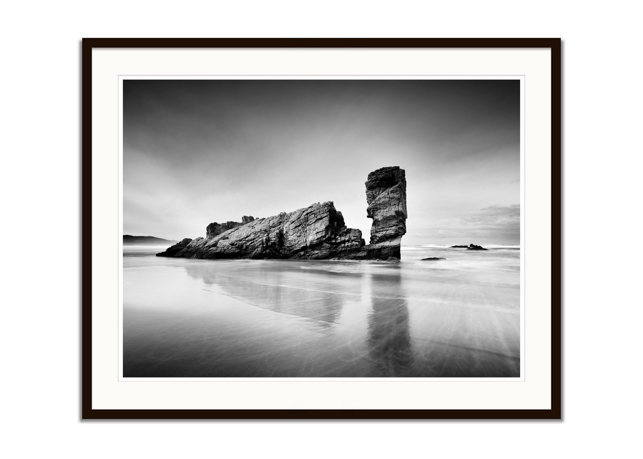 Black and white fine art long exposure waterscape - landscape photography. Archival pigment ink print as part of a limited edition of 7. All Gerald Berghammer prints are made to order in limited editions on Hahnemuehle Photo Rag Baryta. Each print