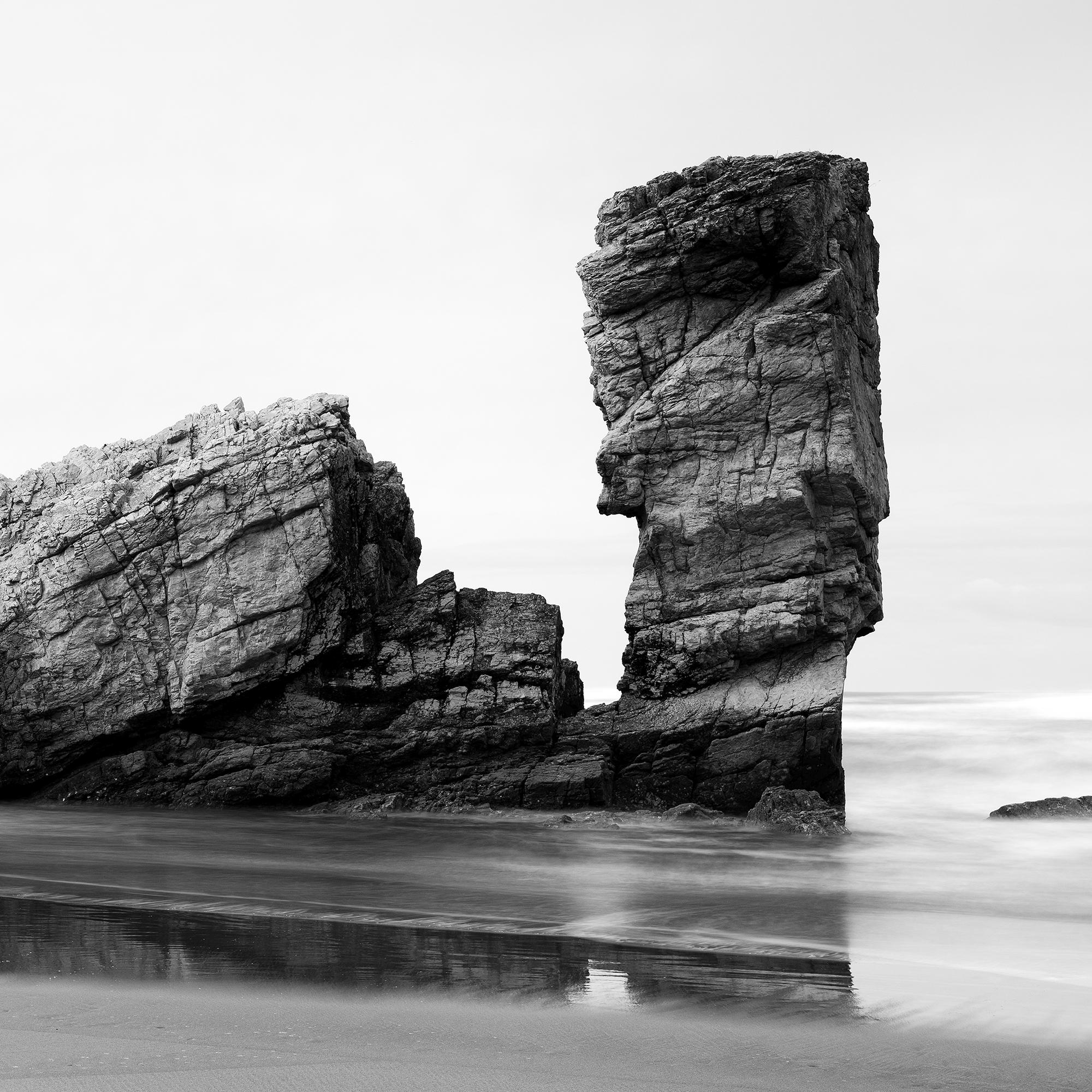 Gerald Stack Gerald Berghammer - Bay of Biscay Footprints and Sea Stack — Minimalist ...