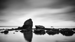 Beach Rock Panorama, Shoreline, France, Seascape, Landscape, Limited Edition