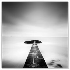 Black End, Francia, fotografia minimalista di paesaggio marino, stampa in edizione limitata