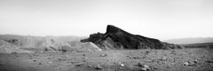 Black Rock, mountains, Death Valley, USA, black and white landscape photography