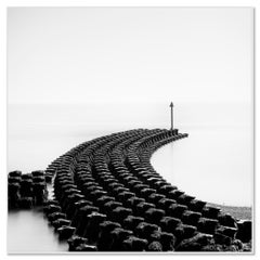 Cobbolds Point, Groyne, England, limitierte minimalistische Meeresfotografie