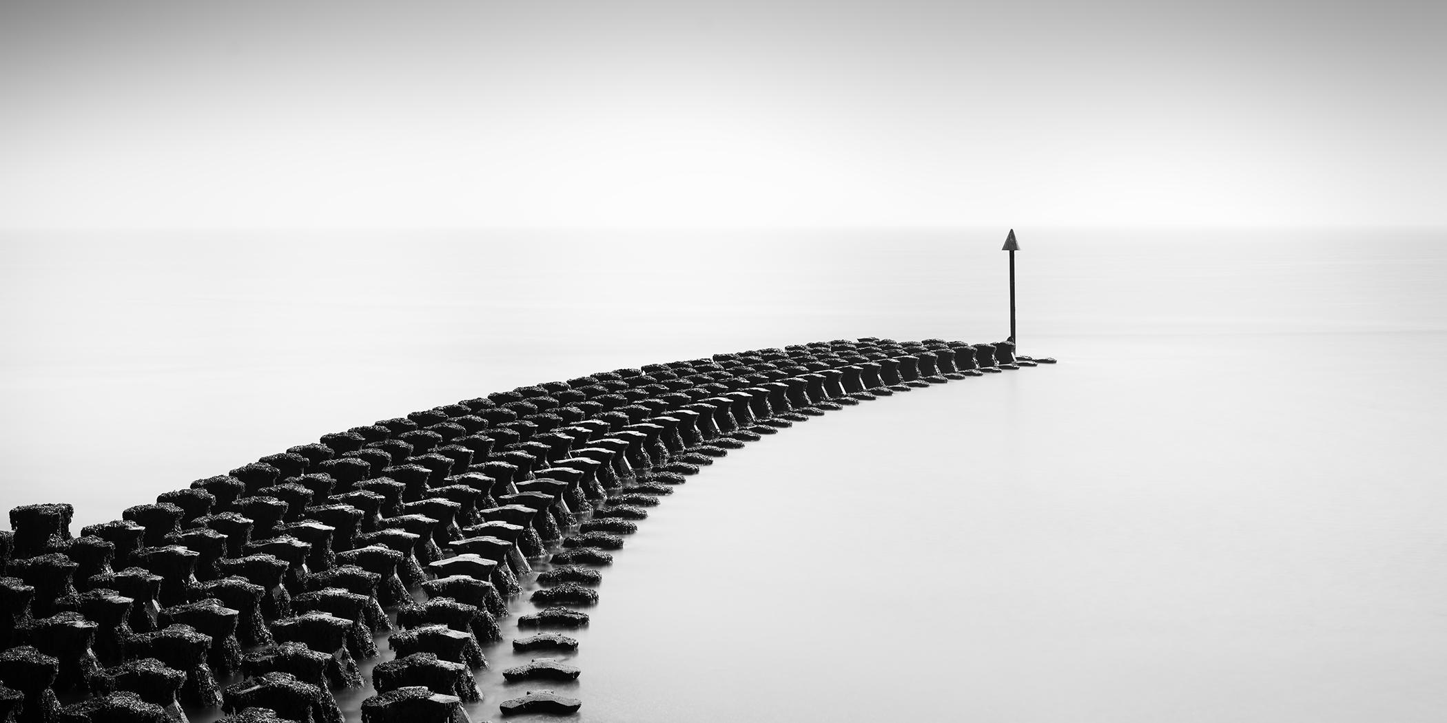 Cobbolds Point Panorama - long exposure seascape - minimalist photography
