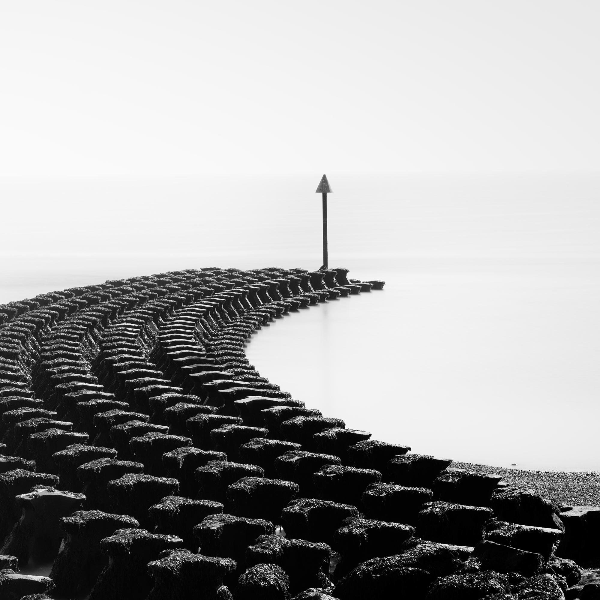 Panorama de Cobbolds Point  paysage marin, brise-vagues  Angleterre - édition limitée en vente 6