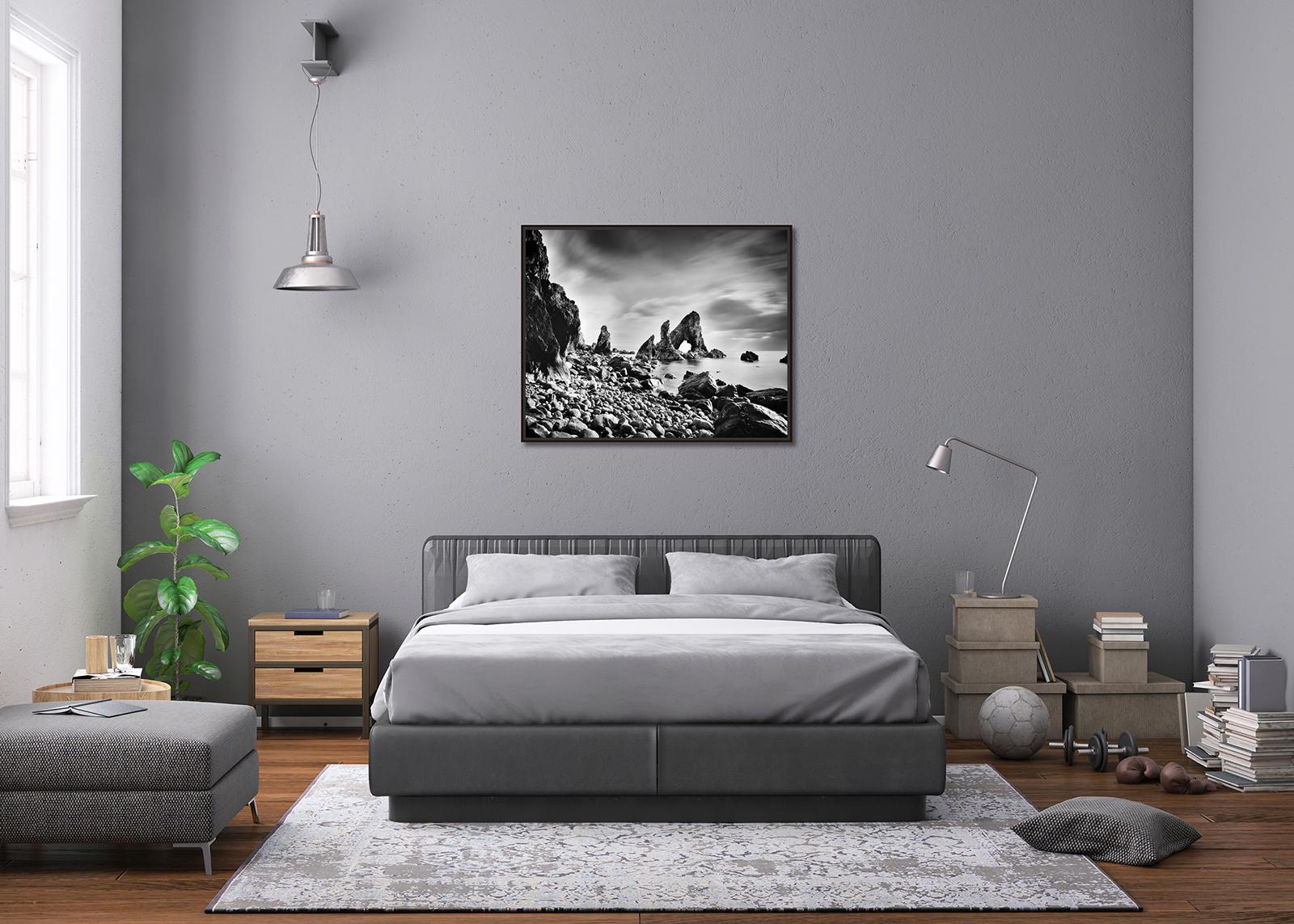 Arco marino di Crohy, spiaggia di Rock, fotografia in bianco e nero, paesaggio, limited in vendita 1