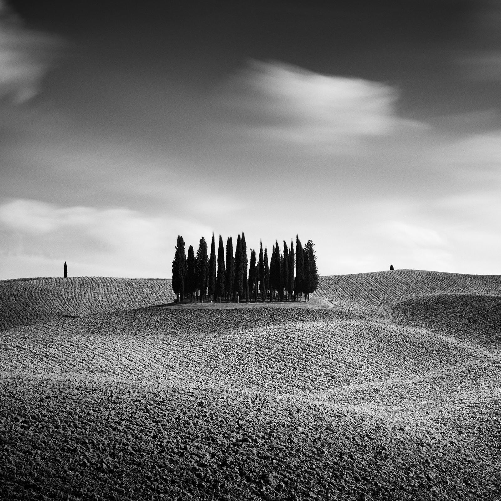 Panorama de l'I Hill, Hille, photographie noir et blanc, paysage limité en vente 3