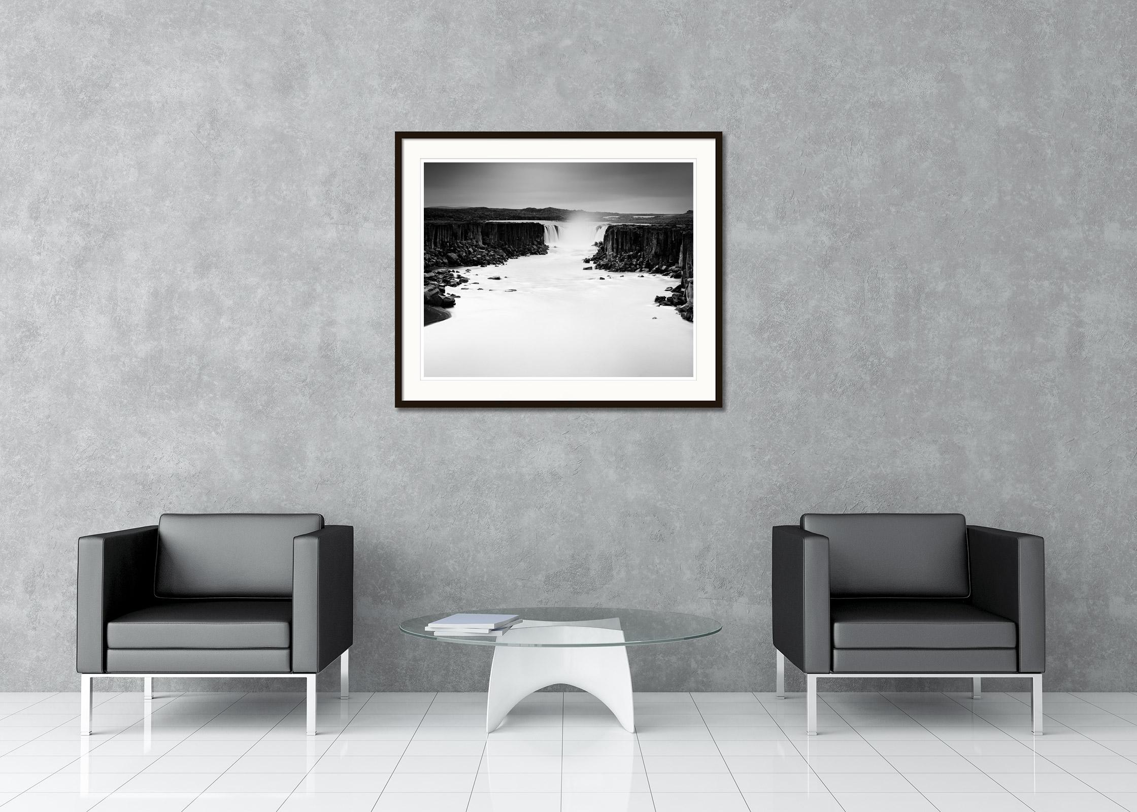 Black and white fine art long exposure waterscape - landscape photography. Archival pigment ink print as part of a limited edition of 5. All Gerald Berghammer prints are made to order in limited editions on Hahnemuehle Photo Rag Baryta. Each print