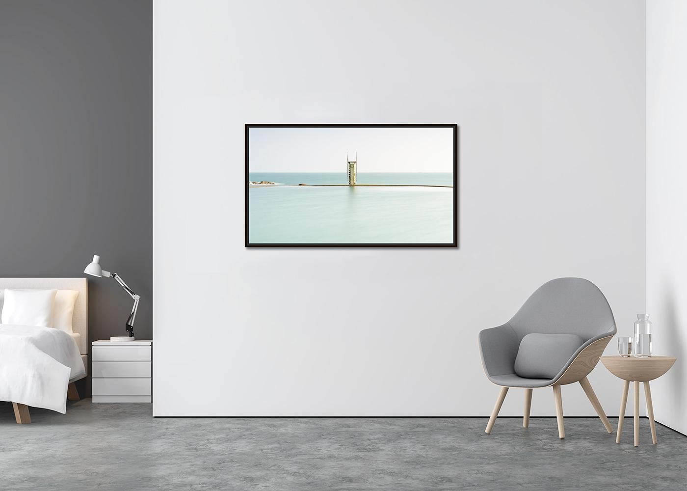 Diving Plateau Panorama, Farbfotografie im Großformat, Meereslandschaft, limitierter Druck (Zeitgenössisch), Photograph, von Gerald Berghammer