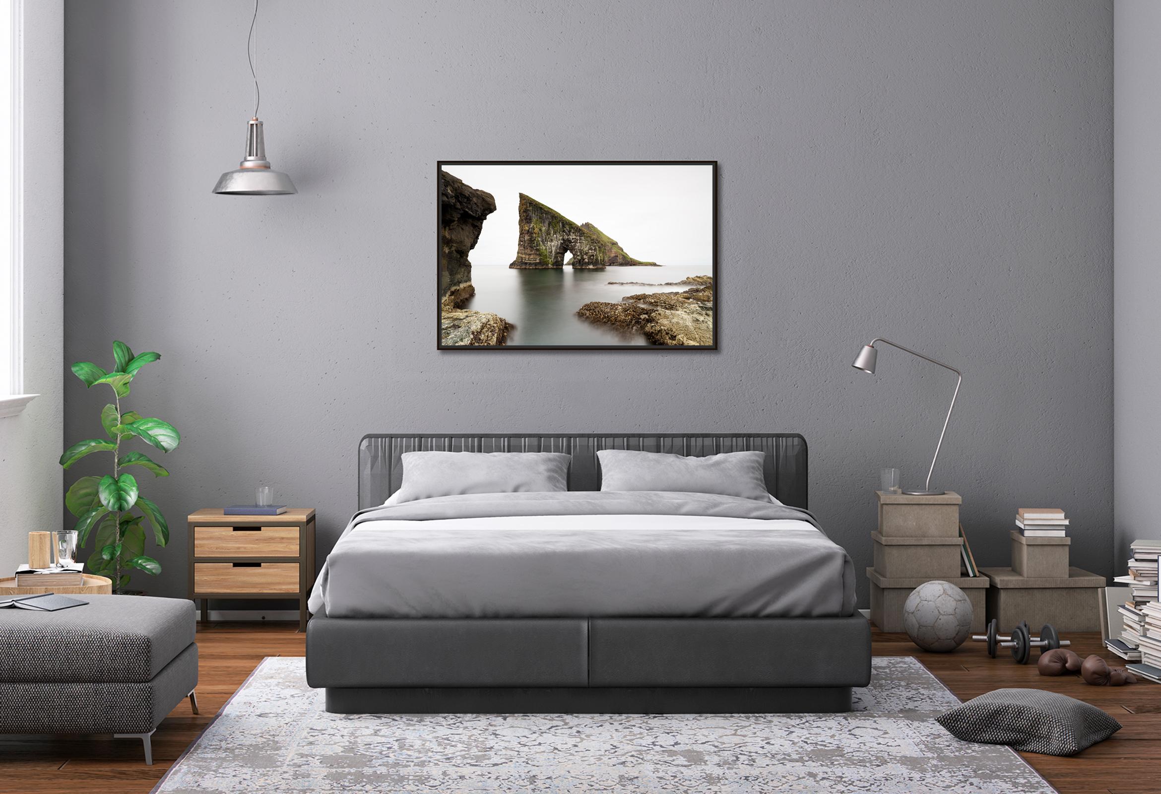 Drangarnir, Seebogen, große Farbfotografie, Meereslandschaft, limitierte Auflage im Angebot 1