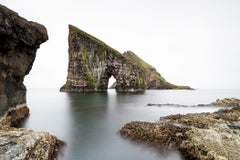 Drangarnir, Arco Marino, fotografia a colori di grandi dimensioni, paesaggio marino, edizione limitata