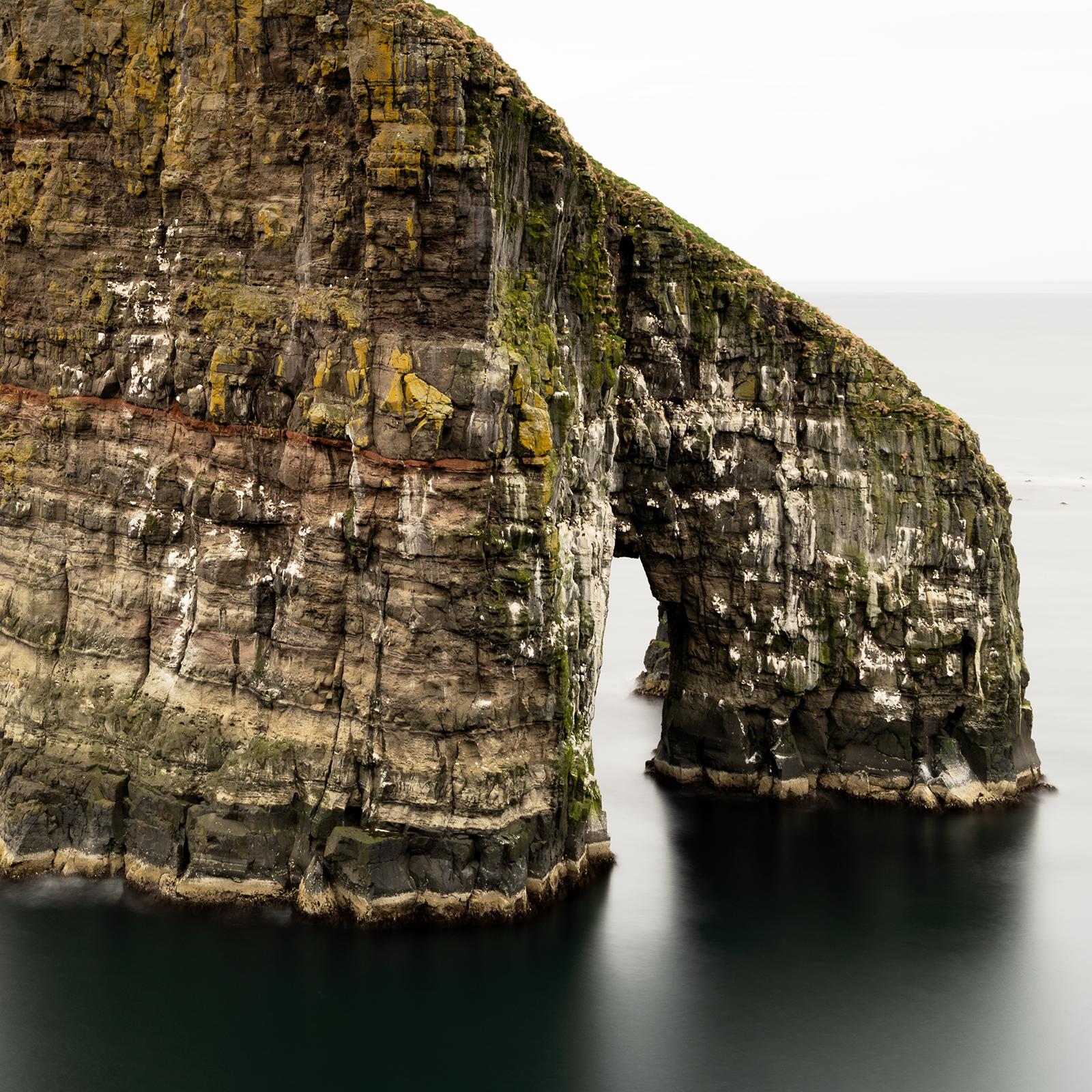 Drangarnir, Faroe Islands - Minimalist Seascape, Limited Edition Large Scale For Sale 4