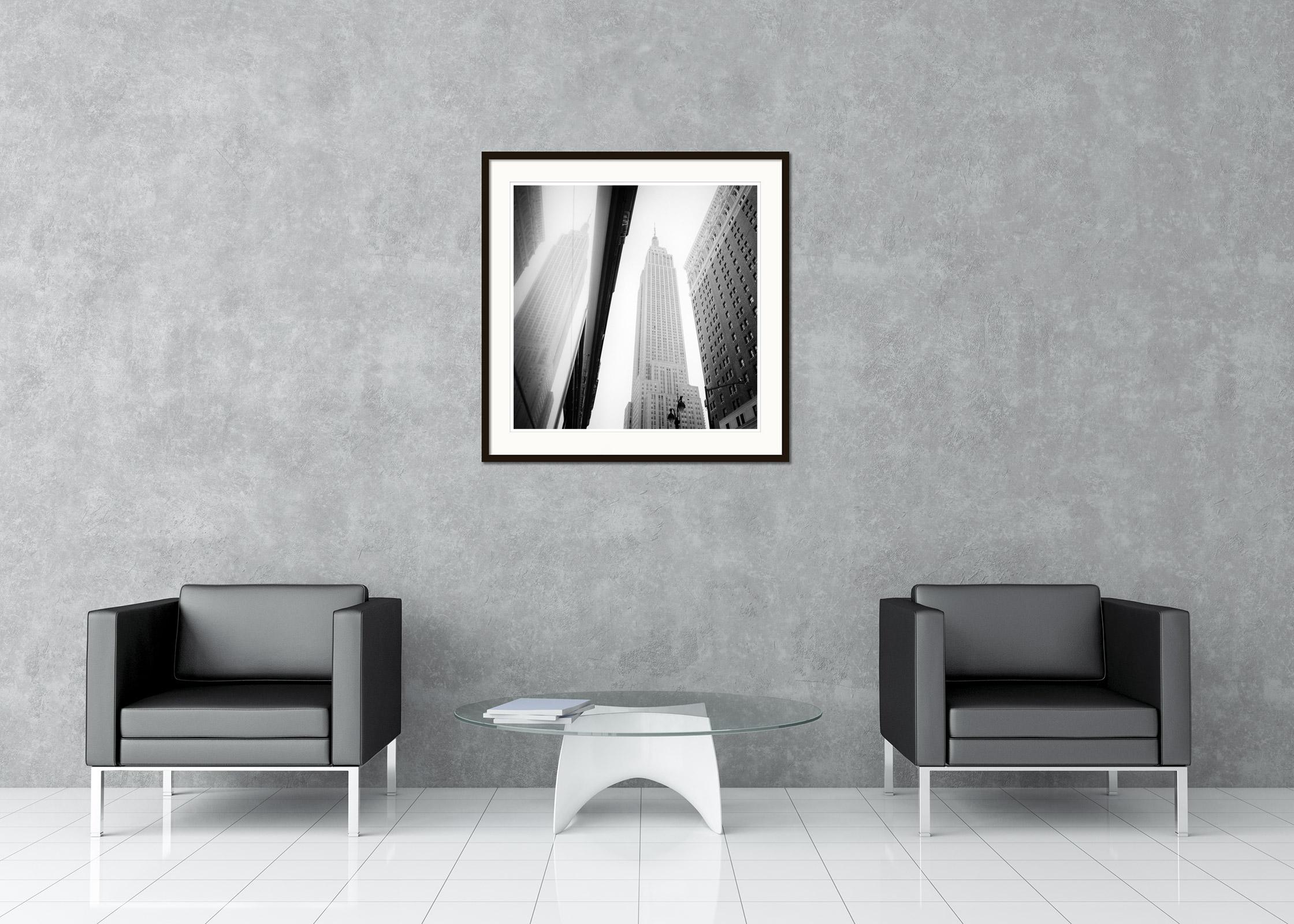 Black and white fine art cityscape - landscape photography. Archival pigment ink print as part of a limited edition of 9. All Gerald Berghammer prints are made to order in limited editions on Hahnemuehle Photo Rag Baryta. Each print is stamped on