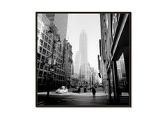 Fifth Ave East 39th St, New York City, black and white, cityscape, photography