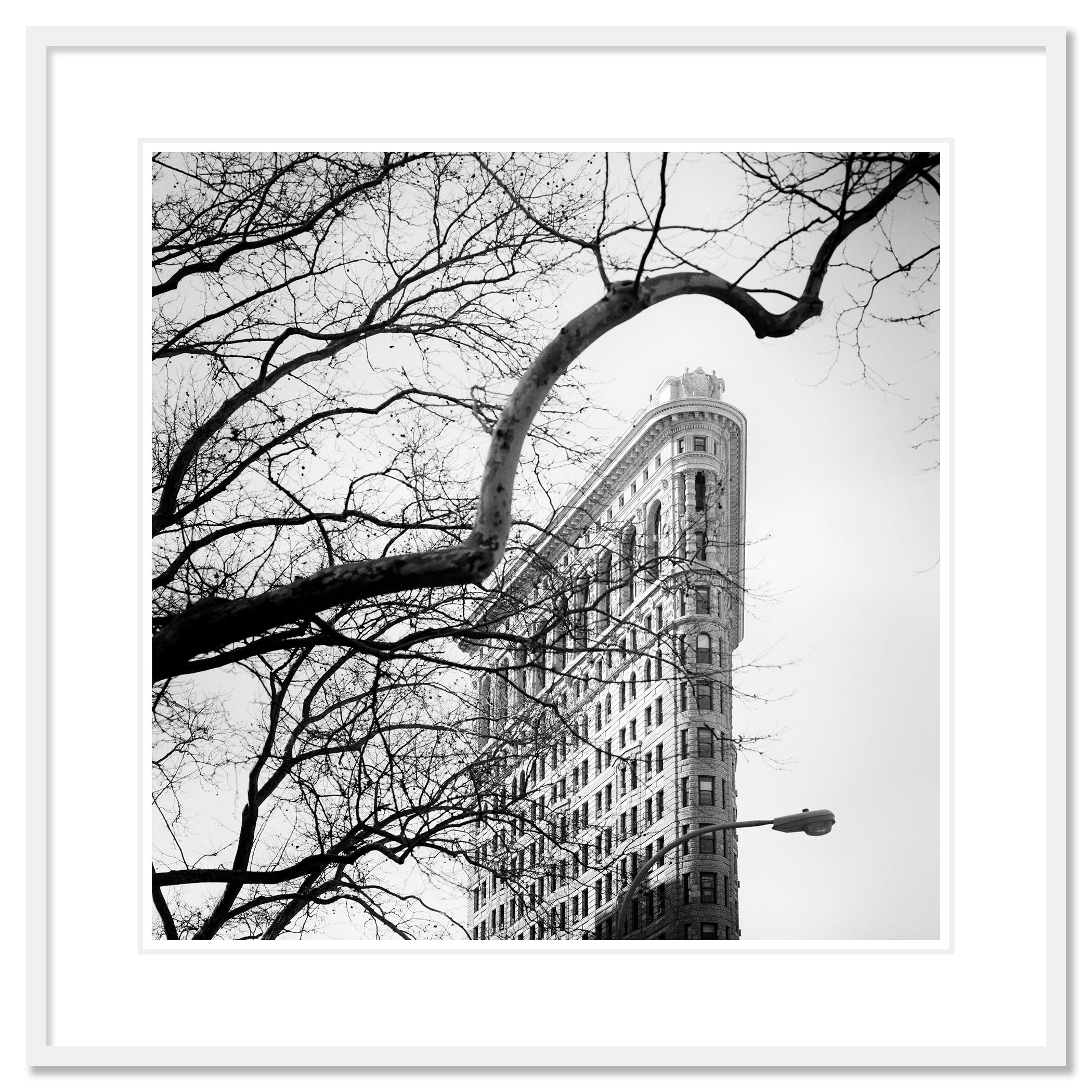 Flatiron Building, New York City, USA, Schwarz-Weiß-Fotografie, Stadtlandschaft im Angebot 1