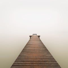 Fog over the Lake, Farbfotografie, limitierte Auflage, Seestücke, lange Belichtungszeit