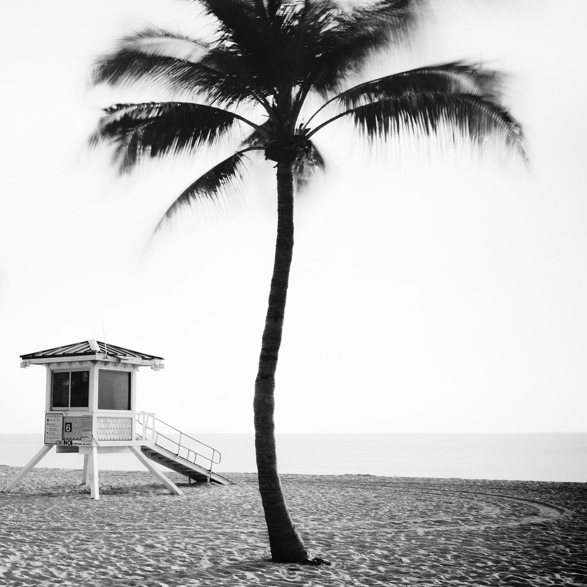 Fort Lauderdale Beach, Florida, monochrome Landschaft, Druck in limitierter Auflage im Angebot 6