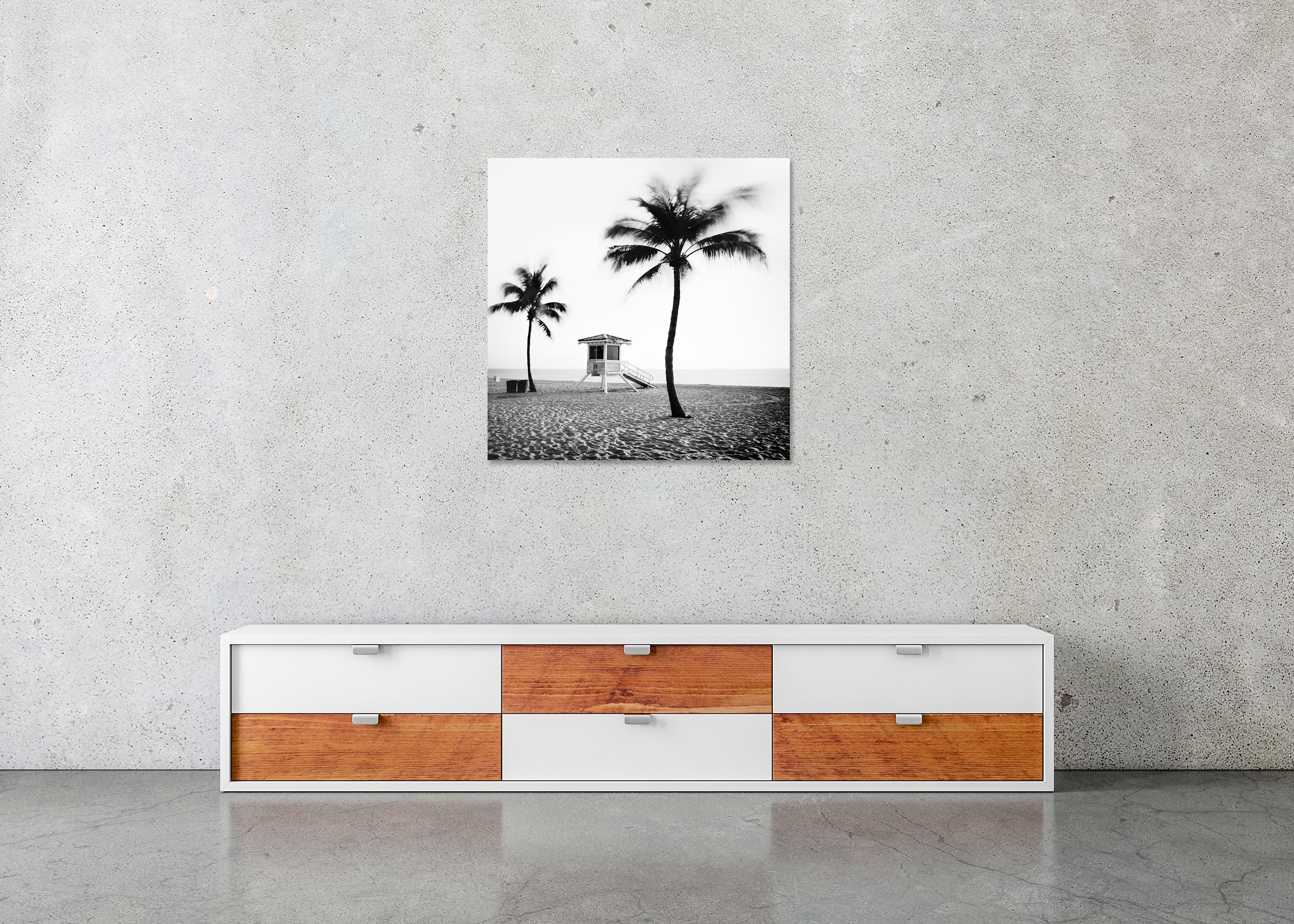 Fort Lauderdale Beach, Florida, monochrome Landschaft, Druck in limitierter Auflage im Angebot 4