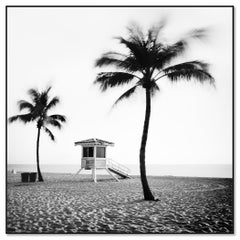 Fort Lauderdale Beach, Florida, monochrome landscape, limited edition print