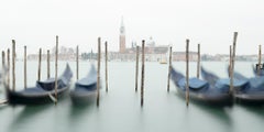 Free Space Panorama - color gondola, cityscape - Venice, Italy - limited edition