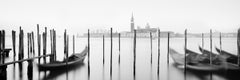 Free Space Panorama, Gondola, Venice, black and white, landscape, photography