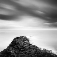 Giants Causeway Coast, Ireland, black and white fine art landscape photography