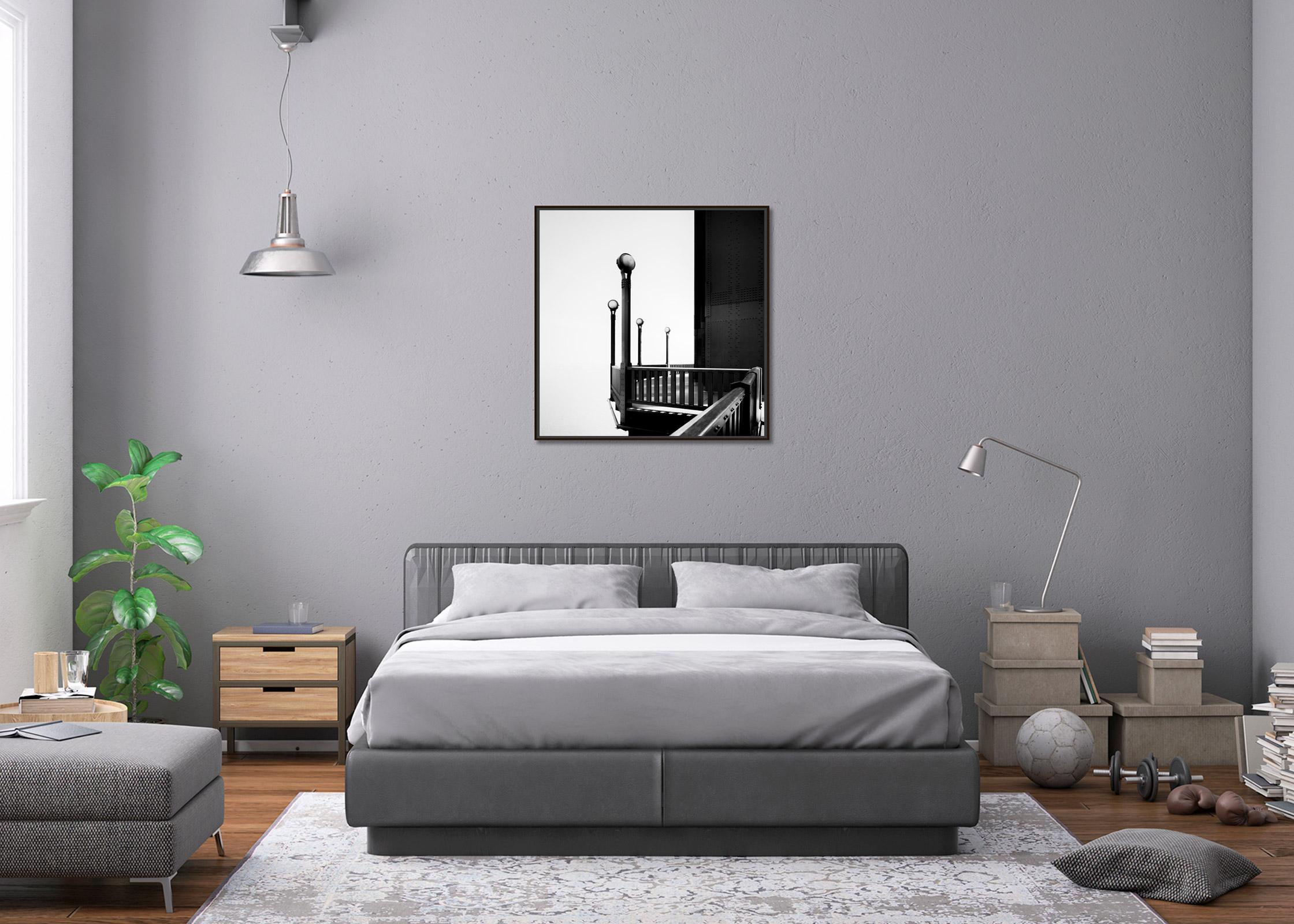 Golden Gate Bridge, San Francisco, fotografia in bianco e nero, edizione limitata in vendita 1