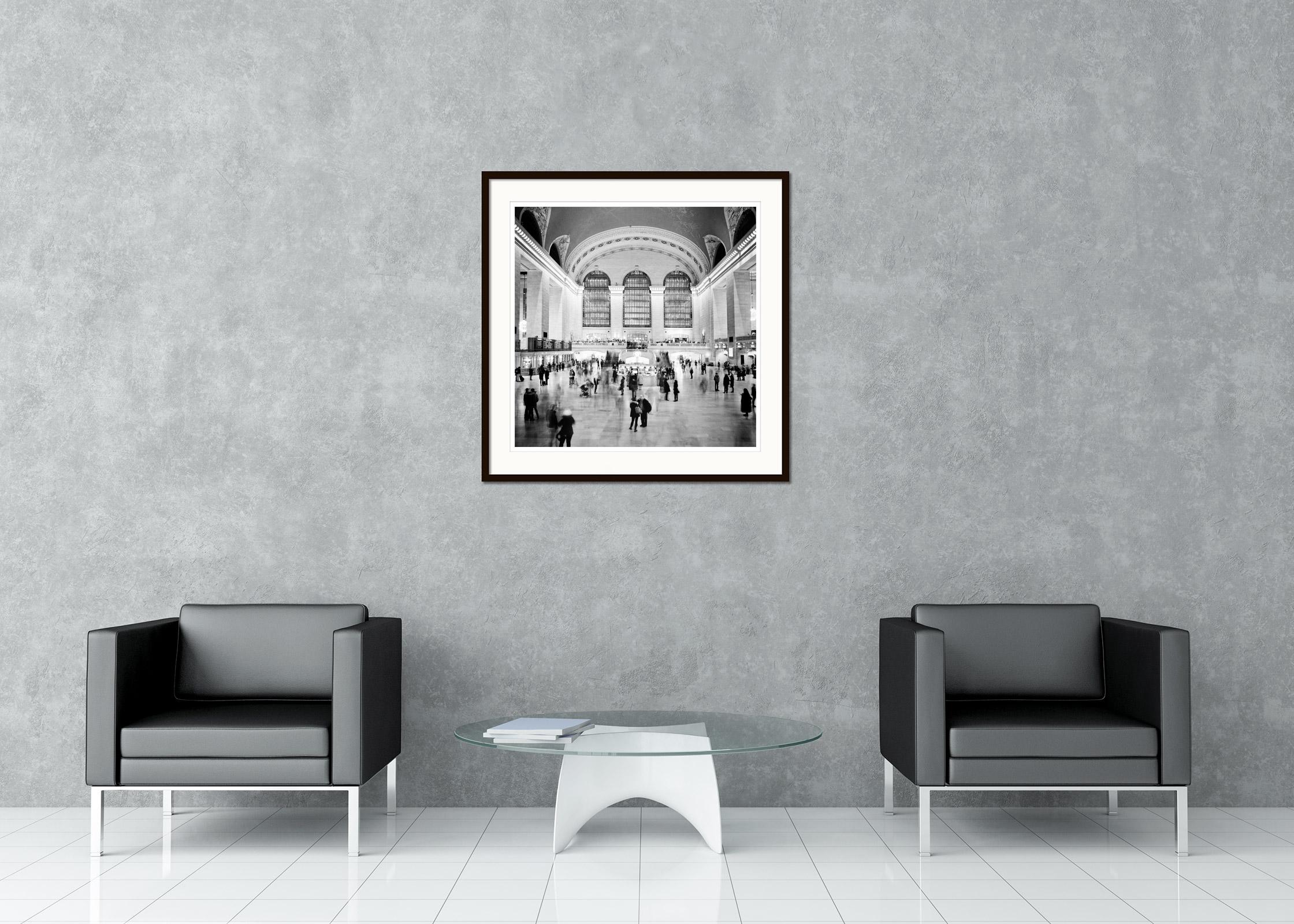 Grand Central Station, New York City, black and white photography, cityscape For Sale 1